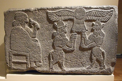 Babylonian winged disc