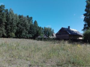 A classical look of an old village house