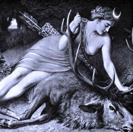 Diana - Roman goddess of the Moon