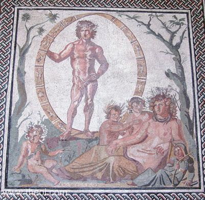 Ouranos - the Greek god of the sky